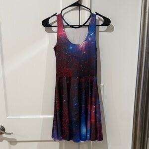 Galaxy Print Dress